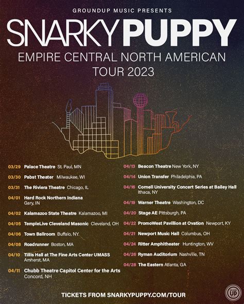 Snarky Puppy Announces 'Empire Central North American Tour 2023'