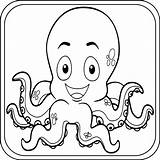 octopus Coloring Pages Preschool  Kindergarten First Grade Made By sketch template
