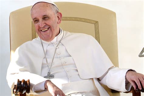 Pope Francis Laughing