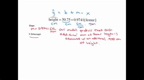 Regression Formula