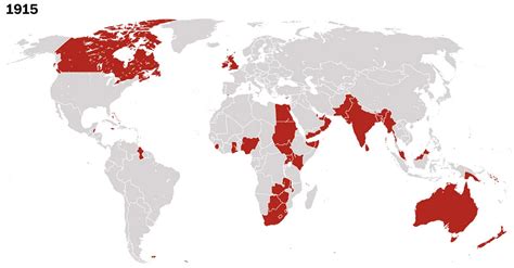 Map: The rise and fall of the British Empire - The Washington Post