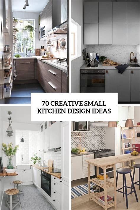 70 Creative Small Kitchen Design Ideas - DigsDigs