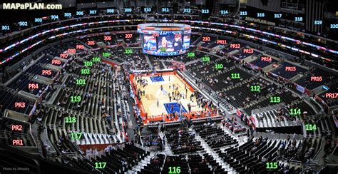 Staples Center Seating Chart Clippers : Staples Center Seating Chart Rows Seats And Club Seat ...