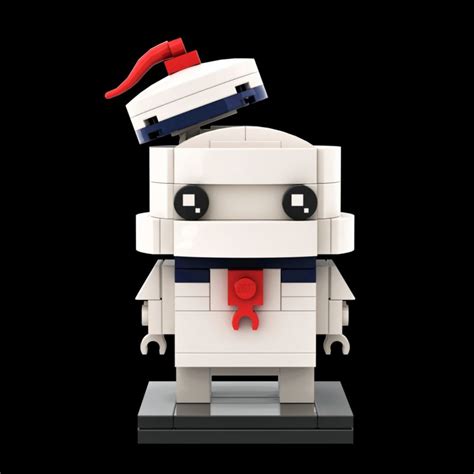 LEGO MOC Stay Puft Marshmallow Man BrickHeadz by macetoy | Rebrickable - Build with LEGO