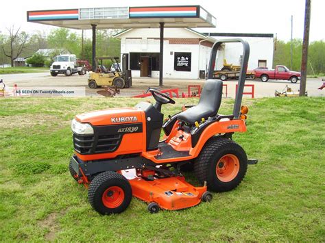 Kubota Bx 1850 4 X 4 Mower Tractor