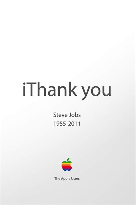 STEVE JOBS TRIBUTE - Feel Desain | your daily dose of creativity