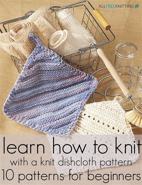 Get Started with Knitting: Beginner-Friendly Dishcloth Patterns