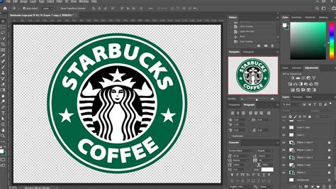 Circular Logo Design Photoshop Tutorial | Text on Circular Path ...