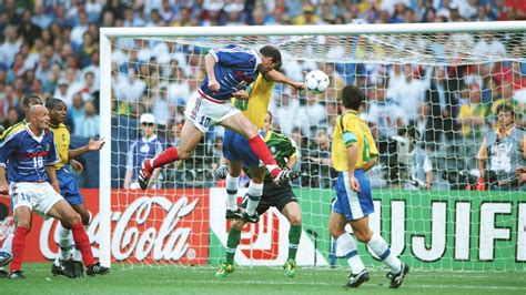 Zinedine Zidane France Brazil World Cup 1998 final - Goal.com