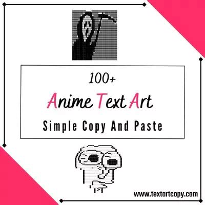 100+ Anime Text Art Copy And Paste