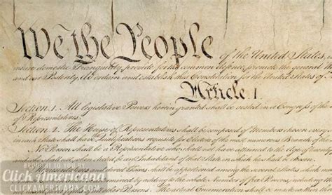 The original Constitution of the United States (1787) - Click Americana