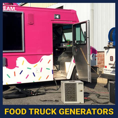 Food Truck Generator Service - P3 Generator Services