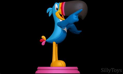 Toucan Sam - Froot Loops 3D print model - ZBrushCentral