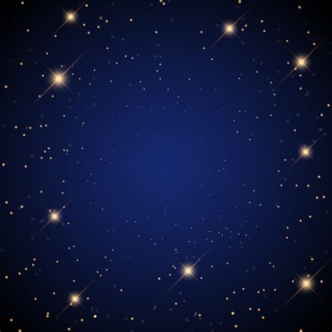 Starry Night Background Clip Art