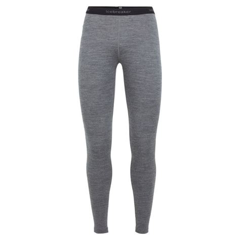 ICEBREAKER UNDERWEAR 260 TECH LEGGINGS GREY FOR WOMEN | Performance Bégin