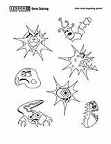 Printable Germ Coloring Pages sketch template