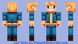 Vault Boy - Fallout Minecraft Skin