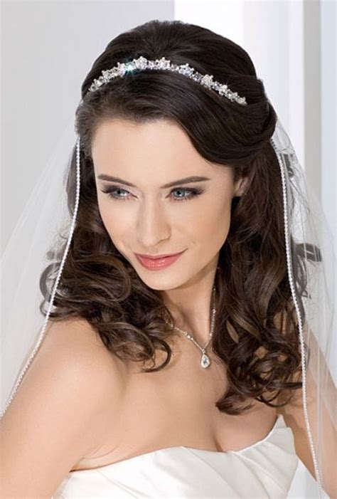 20 Wedding Hairstyles with Tiara Ideas - Wohh Wedding