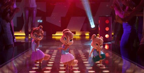 Chipettes-Alvin2.gif (500×255) | Música de dj, Ardillas, Musica