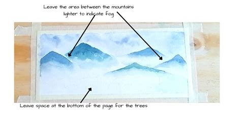 Simple Watercolor Mountain Tutorial for Beginners - My Art Aspirations