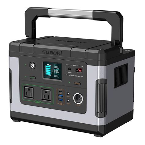 SUAOKI G500 Portable Power Station - Camping & Home Emergency - Generators, Power Station, Tools ...