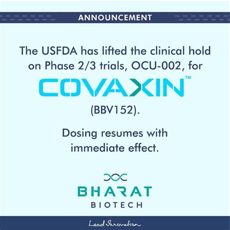 Bharat Biotech on LinkedIn: #bharatbiotech #covid19 #covaxin # ...