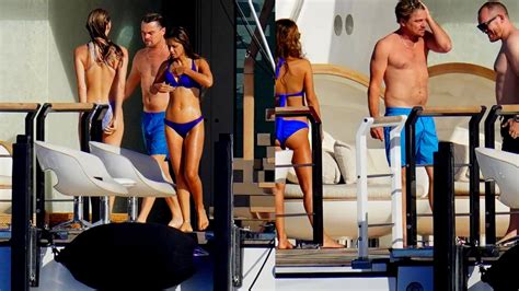 Leonardo Dicaprio Was Sighted With Multiple Bikini-Clad Ladies On A Yacht