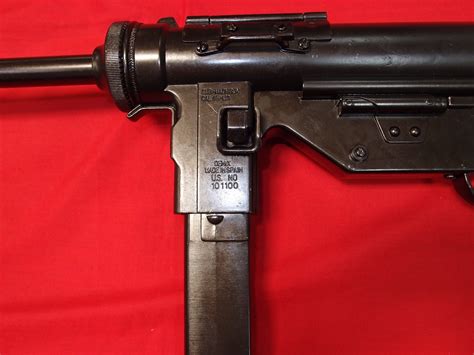 Replica Denix M3 submachine gun Cal. 45 “Grease Gun” USA 1942 | JB Military Antiques