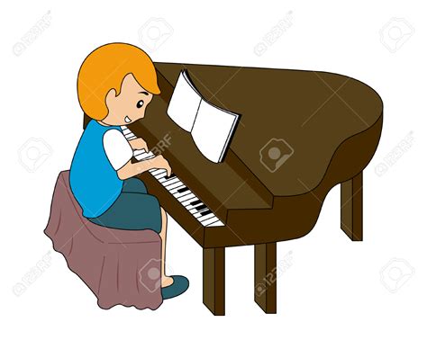 Play the piano clipart 20 free Cliparts | Download images on Clipground ...