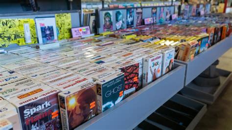 Bunch of VHS Movies at a Thrift Store in San Francisco Editorial Stock ...