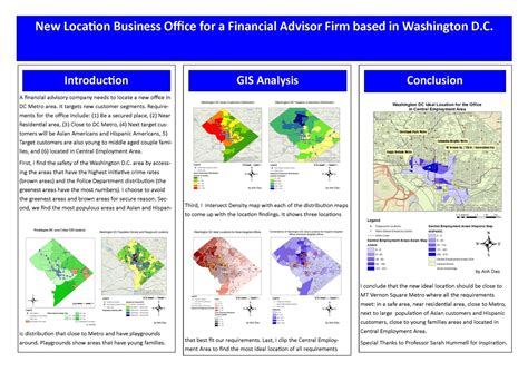 GIS Posters - Spatial Business Intelligence Center of Excellence