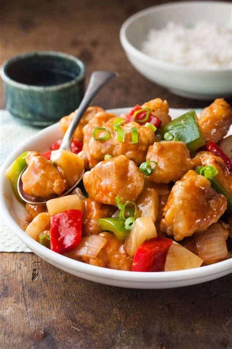 Baked Sweet and Sour Chicken | RecipeTin Eats