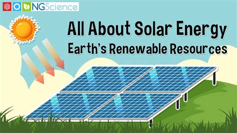 All About Solar Energy – Earth's Renewable Resources - Go IT