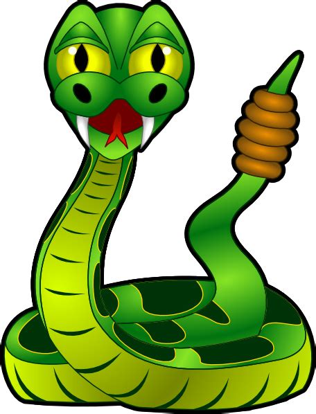 Rattle Snake Clip Art at Clker.com - vector clip art online, royalty ...