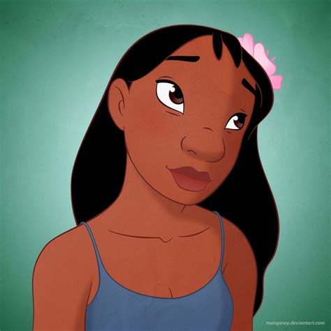 Disney Ladies: Nani by Mangsney on DeviantArt