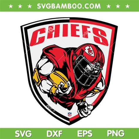 KC Chiefs Helmet SVG PNG