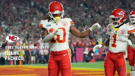 Isiah Pacheco's Top Plays of the 2022 NFL Season | Kansas City Chiefs ...