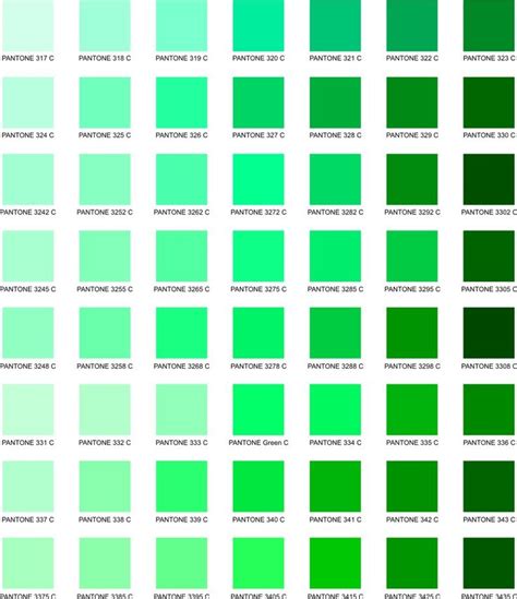 Greens | Pantone green, Pantone, Color