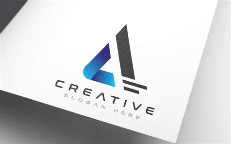 Creative Brand A - Letter Logo Template - TemplateMonster