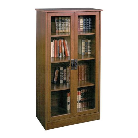 Ameriwood Home Inspire Cherry 4-Shelf Bookcase in the Bookcases ...