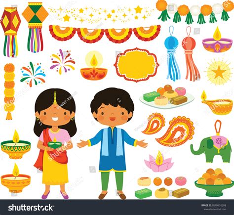 Diwali Clipart Royalty-Free Images, Stock Photos & Pictures | Shutterstock