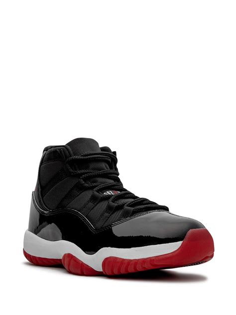 Jordan Air Jordan 11 Retro "Bred 2019" Sneakers | Black | FARFETCH