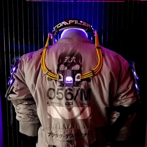 Cyberpunk Jacket Tech Hub DIY Kit | Etsy