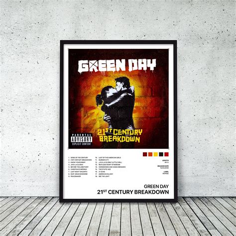 Green Day 21st Century Breakdown Album Cover Art Poster Print | Etsy