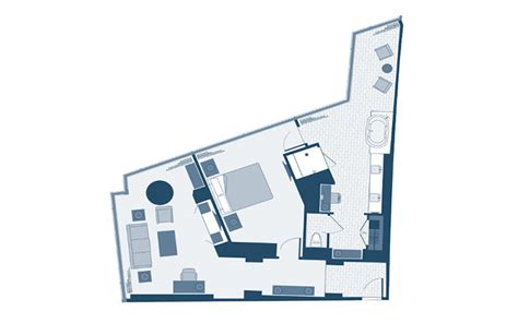 Aria Corner Suite Floor Plan | Floor Roma