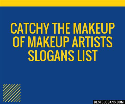 Slogans For Makeup Artists in 2020 | Makeup artist, Makeup, Slogan