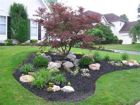 Large Landscaping Boulders - Large | Large yard landscaping, Front yard ...