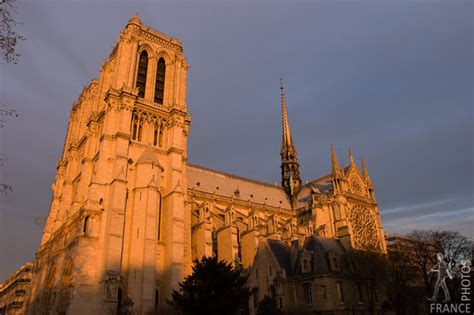 Notre Dame cathedral in the evening - Notre Dame de Paris | France in ...