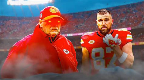 Chiefs' Andy Reid downplays heated moment with Travis Kelce in loss to ...