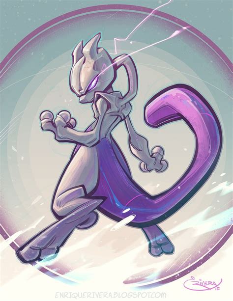 Mewtwo Drawing